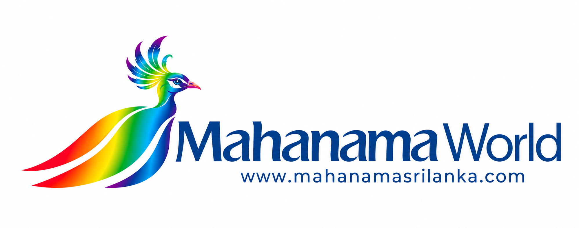 Vibrant Peacock Mahanama World Logo